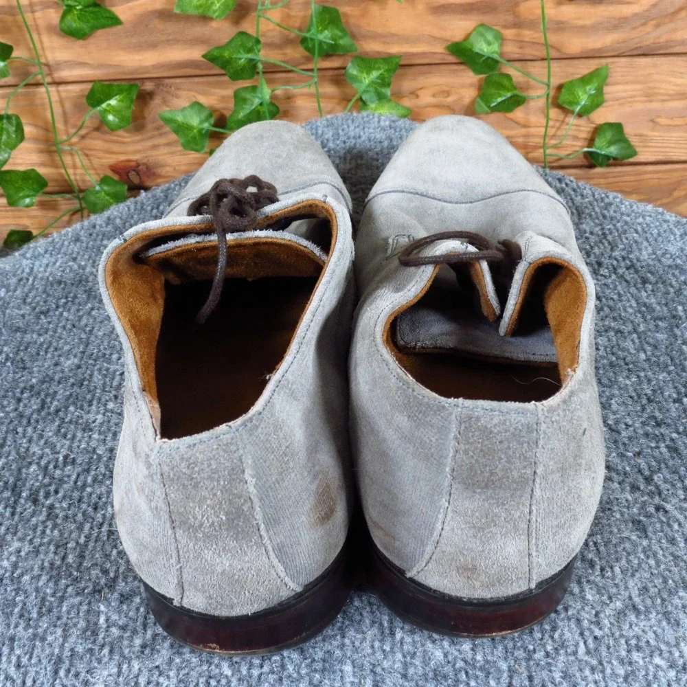 Florsheim Angelo Men Casual Cap Toe Oxford Shoe‎ Size Unknown Grey Suede